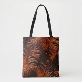 Stijlvol Elegant Faux reliëfleer Tote Bag