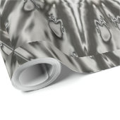 Stijlvol elegant Kaleidoscope Design Brown Grey Cadeaupapier (Rol Hoek)