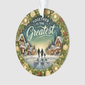 Stijlvol Elegant Modern Eenvoudig Uniek Retro Ornament (voorkant)