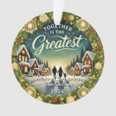 Stijlvol Elegant Modern Eenvoudig Uniek Retro Ornament (voorkant)