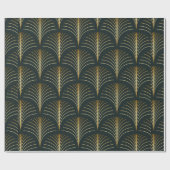  stijlvol elegant naadloze deco-herhaalde ventilat cadeaupapier (Vlak)