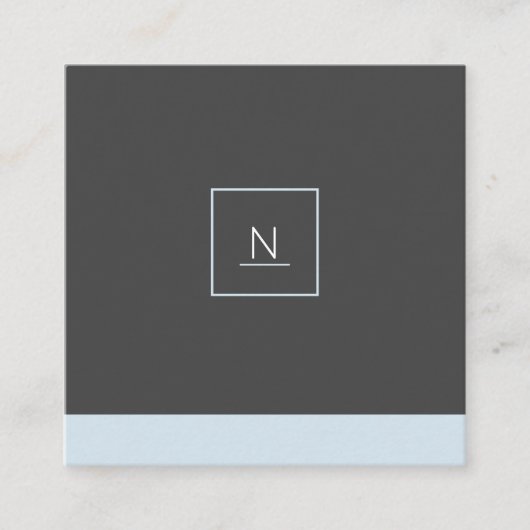 Stijlvol Elegant pasta Chic Square Visitekaartjes (Voorkant)