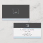 Stijlvol Elegant Pastel Chic-Visitekaartjes Visitekaartje (Voorkant / Achterkant)