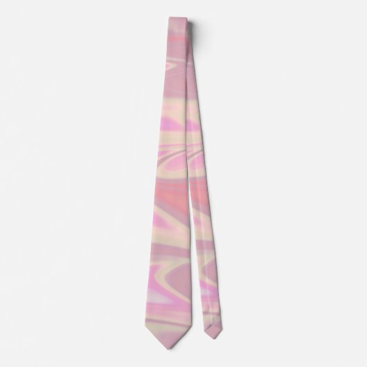  stijlvol, elegant roze marmer hals ti stropdas (Voorkant)