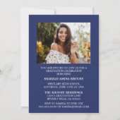 STIJLVOL ELEGANT SCRIPT 2 AFSTUDEREN FEESTUITNODIG KAART (Achterkant)