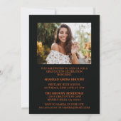 STIJLVOL ELEGANT SCRIPT 2 AFSTUDEREN FEESTUITNODIG KAART (Achterkant)