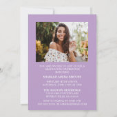 STIJLVOL ELEGANT SCRIPT 2 AFSTUDEREN FEESTUITNODIG KAART (Achterkant)