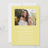 STIJLVOL ELEGANT SCRIPT 2 AFSTUDEREN FEESTUITNODIG KAART (Achterkant)