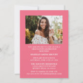 STIJLVOL ELEGANT SCRIPT 2 AFSTUDEREN FEESTUITNODIG KAART (Achterkant)