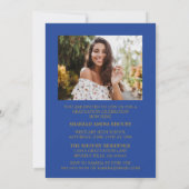 STIJLVOL ELEGANT SCRIPT 2 AFSTUDEREN FEESTUITNODIG KAART (Achterkant)