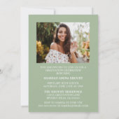 STIJLVOL ELEGANT SCRIPT 2 AFSTUDEREN FEESTUITNODIG KAART (Achterkant)