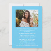 STIJLVOL ELEGANT SCRIPT 2 AFSTUDEREN FEESTUITNODIG KAART (Achterkant)