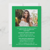 STIJLVOL ELEGANT SCRIPT 2 AFSTUDEREN FEESTUITNODIG KAART (Achterkant)