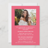 STIJLVOL ELEGANT SCRIPT 2 AFSTUDEREN FEESTUITNODIG KAART (Achterkant)