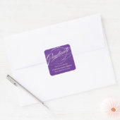 STIJLVOL ELEGANT SCRIPT AFSTUDEREN DANK U STICKER (Envelop)