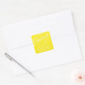 STIJLVOL ELEGANT SCRIPT AFSTUDEREN DANK U STICKER (Envelop)