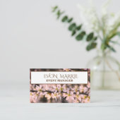 Stijlvol Elegant Visitekaartje (Staand voorkant)