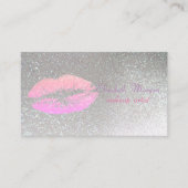 Stijlvol elegant, voorlopig — lippenapparaat visitekaartje (Voorkant)