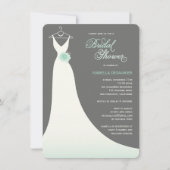 Stijlvol Elegant Wedding Gown Vrijgezellenfeest In Kaart (Voorkant)