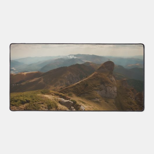 Stijlvol en beschermend Hoesje voor laptops Bureaumat (Voorkant)