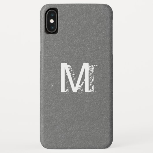 Stijlvol en Chic Grijs Case-Mate iPhone Case (Achterkant)