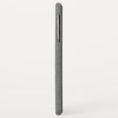 Stijlvol en Chic Grijs Case-Mate iPhone Case (Achterkant/links)