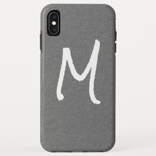 Stijlvol en Chic Grijs Case-Mate iPhone Case (Achterkant)
