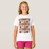 "Stijlvol en comfortabel vrouwen grafisch T-shirt" T-shirt (Voorkant volledig)