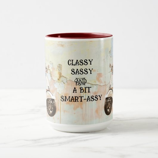 STIJLVOL EN EEN BEETJE SMART-ASSY MOK (Midden)