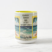 STIJLVOL EN EEN BEETJE SMART-ASSY TWEEKLEURIGE KOFFIEMOK (Center)