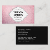 Stijlvol en Fancy glitter Visitekaartje (Voorkant / Achterkant)