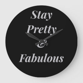 Stijlvol  en fantastisch uurwerk grote klok