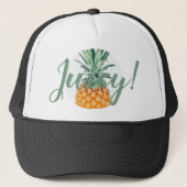 Stijlvol en Funky Bleek Pet van ananas (Voorkant)