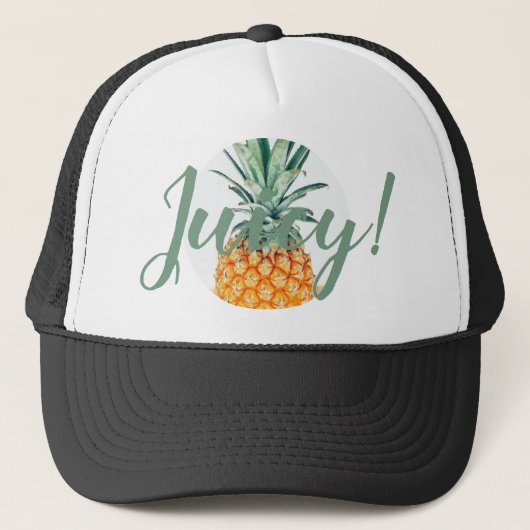 Stijlvol en Funky Bleek Pet van ananas (Voorkant)