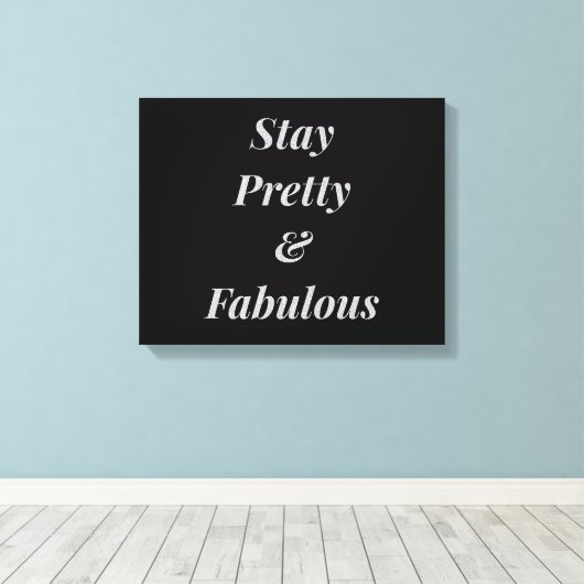 Stijlvol  en geweldig canvas (Insitu (Houten vloer))