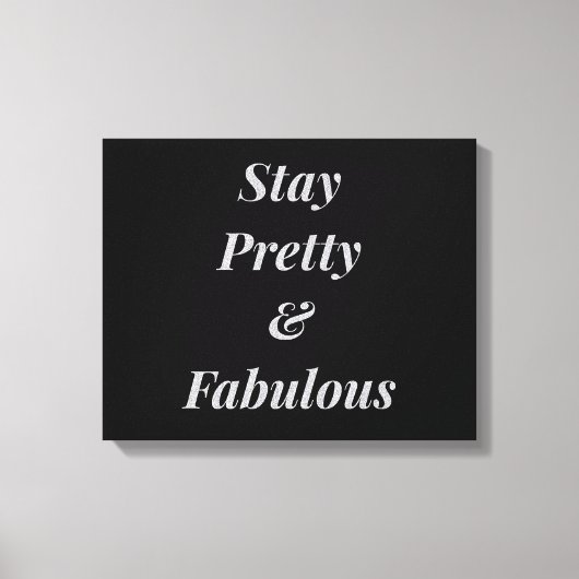 Stijlvol  en geweldig canvas afdruk (Voorkant)