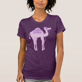 Stijlvol en leuk grafisch gehumusd kamelenshirt t-shirt
