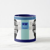 Stijlvol en modern 2 foto's (upload & wees creatie mok (Midden)