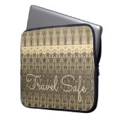 Stijlvol en modern laptop sleeve (Voorkant Links)