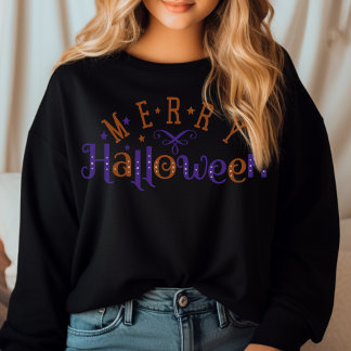 Stijlvol en trendy Merry Halloween Trui