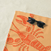 Stijlvol en trendy modern strandlaken (In situ)