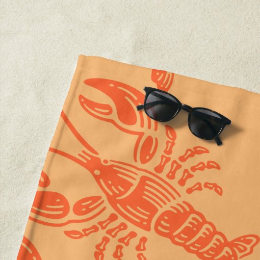 Stijlvol en trendy modern strandlaken (In situ)