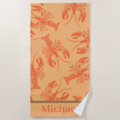 Stijlvol en trendy modern strandlaken (Voorkant)