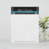 Stijlvol en vetgedrukt briefhoofd ontwerp (Staand voorkant)