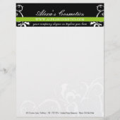 Stijlvol en vetgedrukt custom briefhoofd (Voorkant)