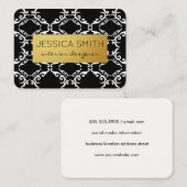Stijlvol Fancy patroon Visitekaartje (Voorkant / Achterkant)