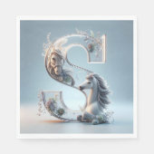 Stijlvol feestdecor servet (Voorkant)