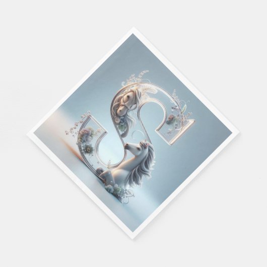 Stijlvol feestdecor servet (Hoek)