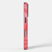 Stijlvol flessenvormig flesje roze rood Case-Mate iPhone case (Achterkant / Rechts)