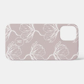 Stijlvol Floral Pattern Monogram Case-Mate iPhone Case (Achterkant (horizontaal))
